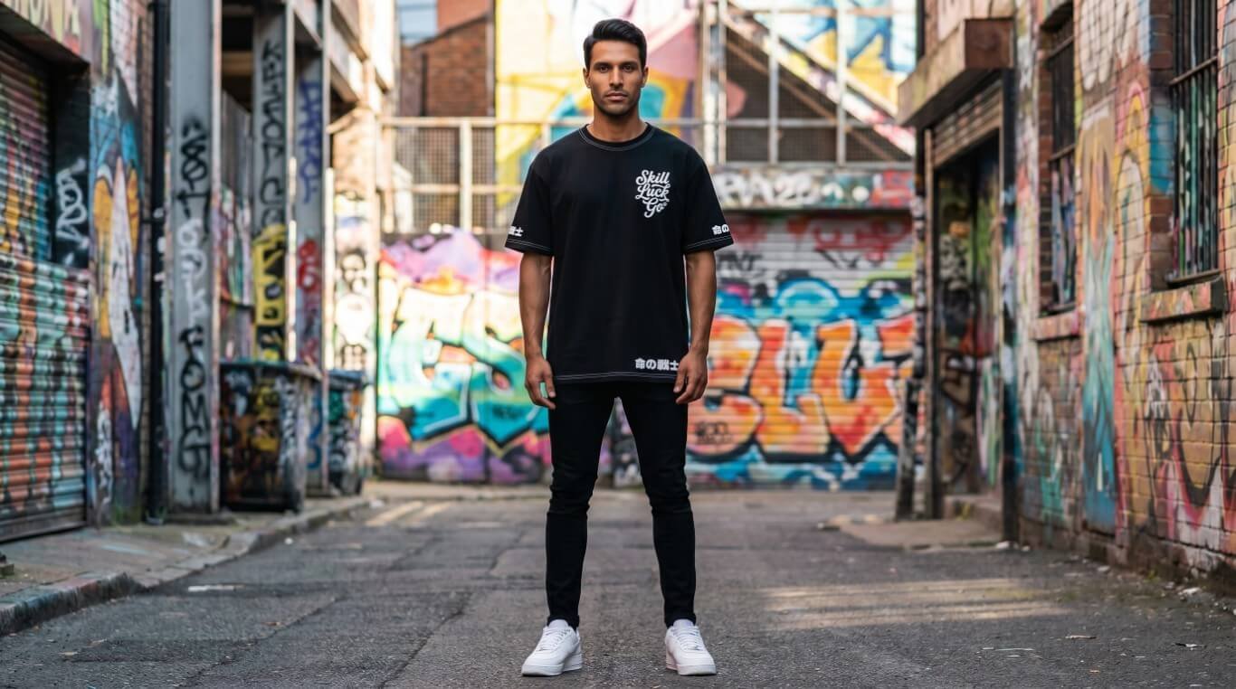 THE WARRIOR TEE - BLACK - Image 4