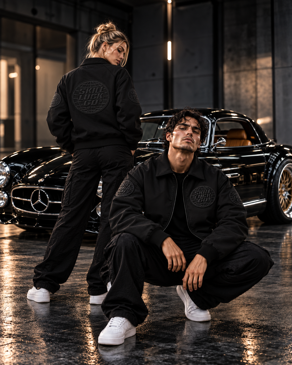 Skill Luck Go® Cinematic Streetwear and Vintage Mercedes.png